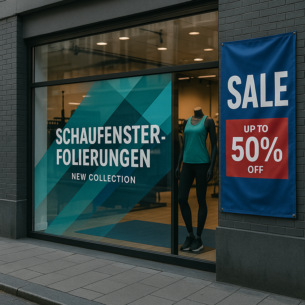 Schaufensterfolierung Referenz